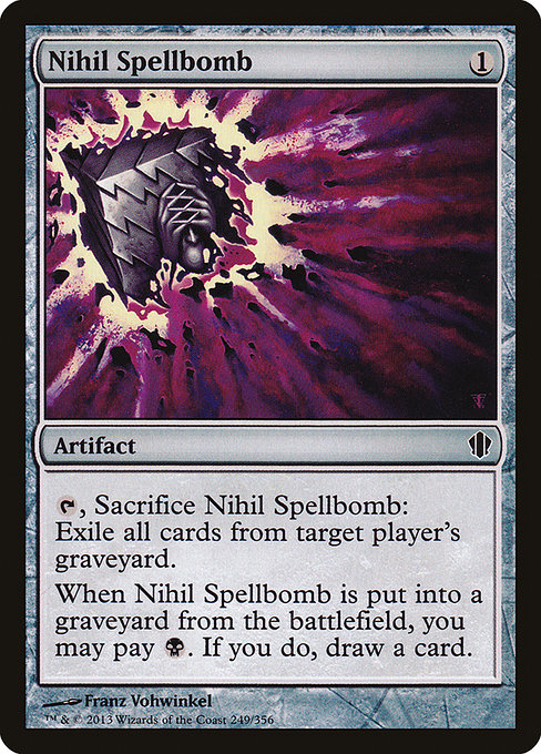 Nihil Spellbomb from Commander 2013