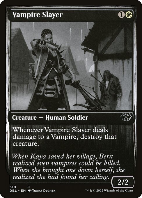 Vampire Slayer highlighted card art