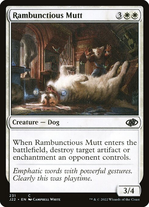 Rambunctious Mutt from Jumpstart 2022
