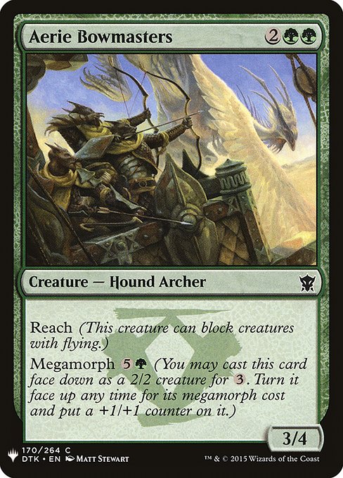Aerie Bowmasters highlighted card art