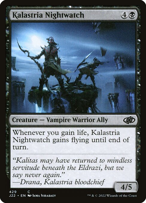 Kalastria Nightwatch highlighted card art