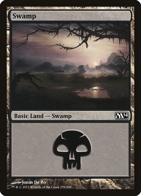 Swamp from Magic 2014