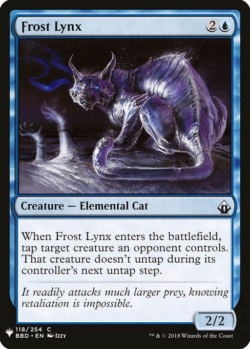 Frost Lynx from The List