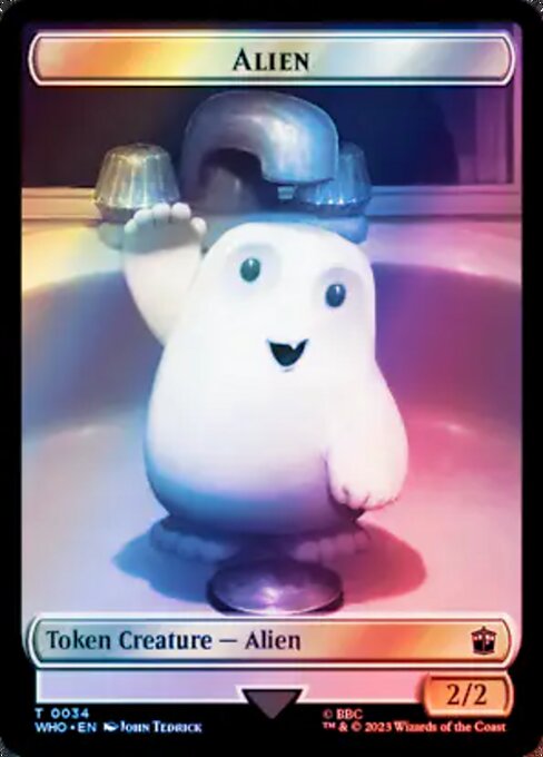 Alien highlighted card art
