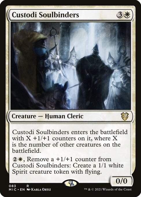 Custodi Soulbinders from Midnight Hunt Commander