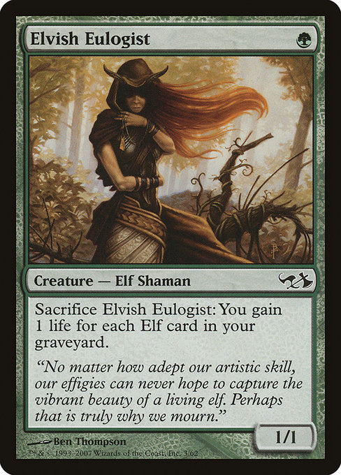 Elvish Eulogist from Duel Decks: Elves vs. Goblins