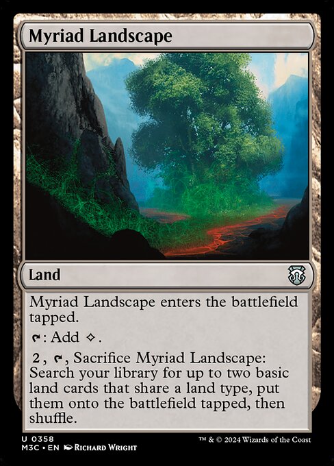Myriad Landscape from Modern Horizons 3 Commander