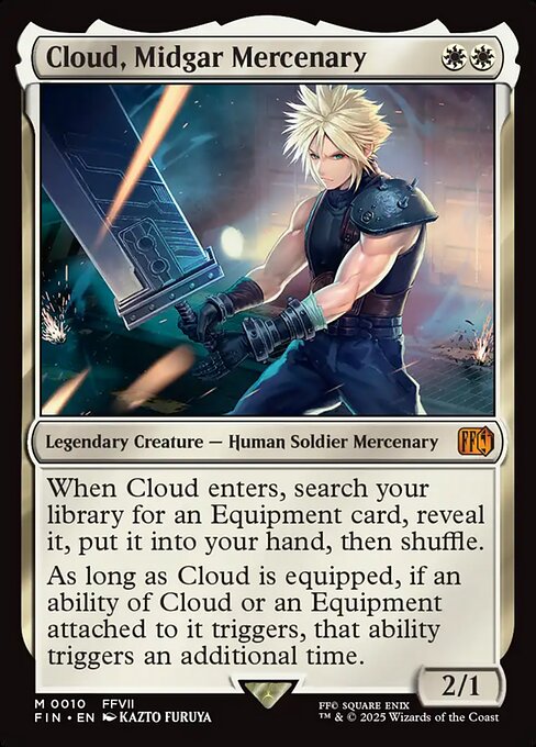 Cloud, Midgar Mercenary from Final Fantasy
