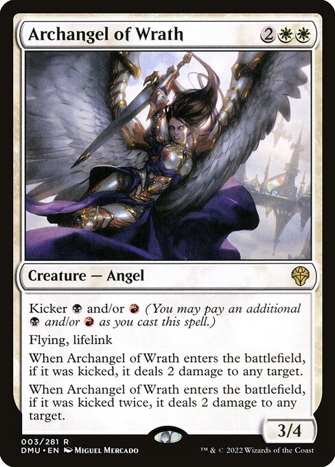 Archangel of Wrath from Dominaria United