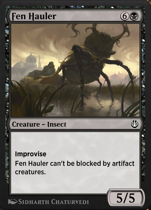 Fen Hauler highlighted card art