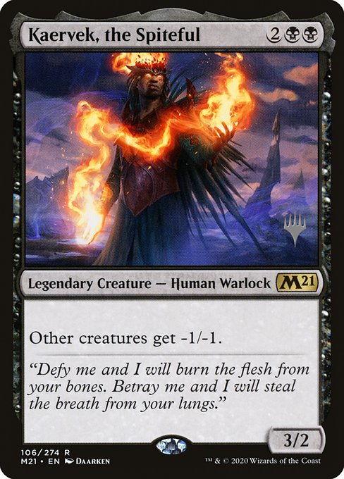 Kaervek, the Spiteful from Core Set 2021 Promos