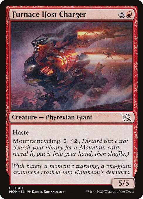 Furnace Host Charger highlighted card art