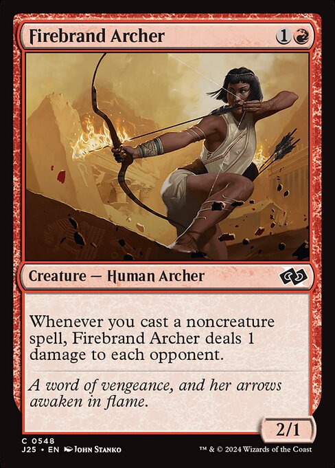 Firebrand Archer highlighted card art