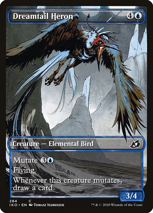 Dreamtail Heron from Ikoria: Lair of Behemoths