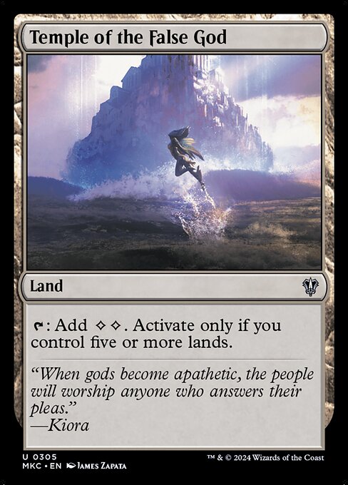 Temple of the False God from Murders at Karlov Manor Commander