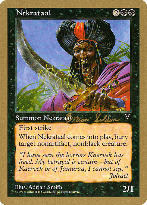 Nekrataal from World Championship Decks 1998