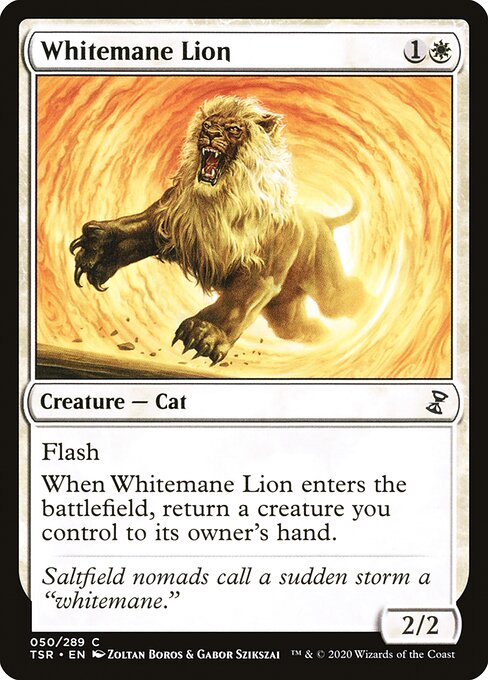 Whitemane Lion from Time Spiral Remastered