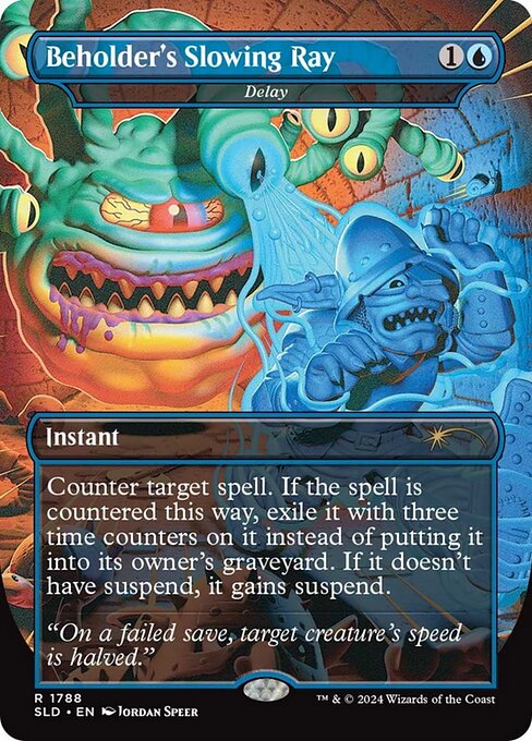 Delay highlighted card art