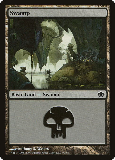 Swamp from Duel Decks: Garruk vs. Liliana