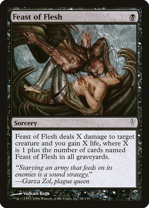 Feast of Flesh highlighted card art