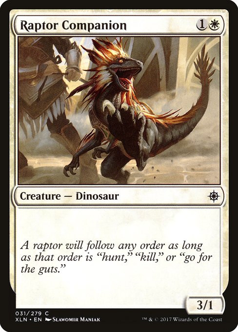 Raptor Companion from Ixalan
