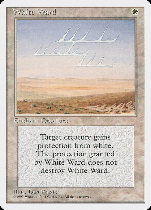 White Ward from Fourth Edition