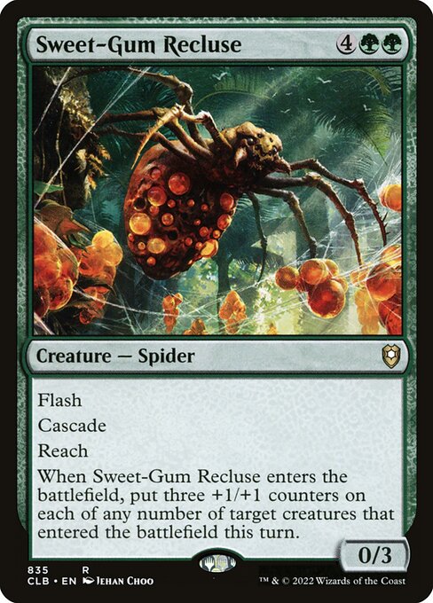 Sweet-Gum Recluse highlighted card art