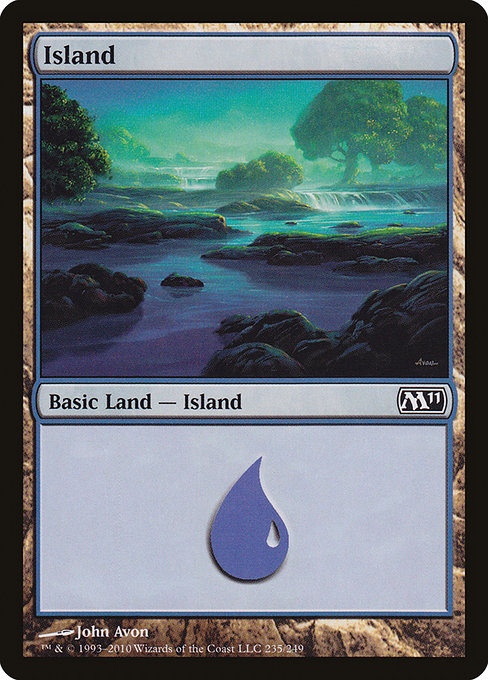 Island from Magic 2011