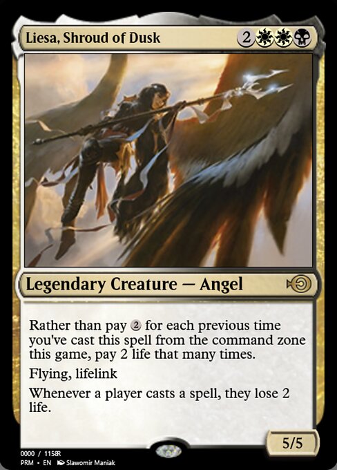 Liesa, Shroud of Dusk from Magic Online Promos