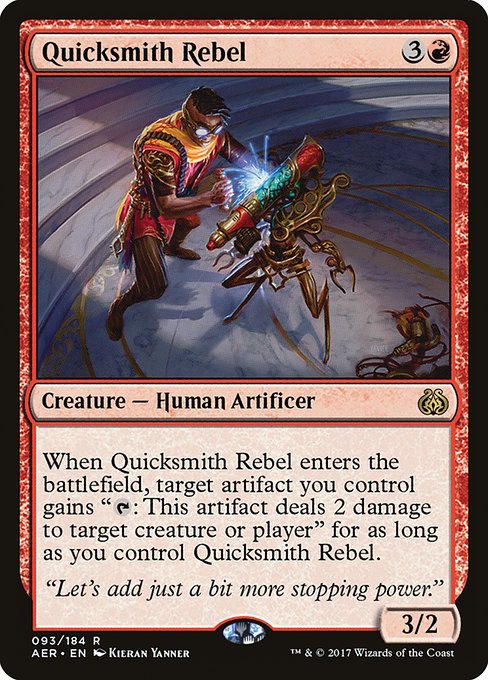 Quicksmith Rebel from Aether Revolt