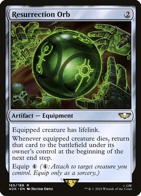 Resurrection Orb highlighted card art