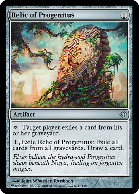 Relic of Progenitus from Magic Online Theme Decks