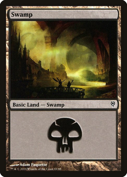 Swamp from Duel Decks: Jace vs. Vraska