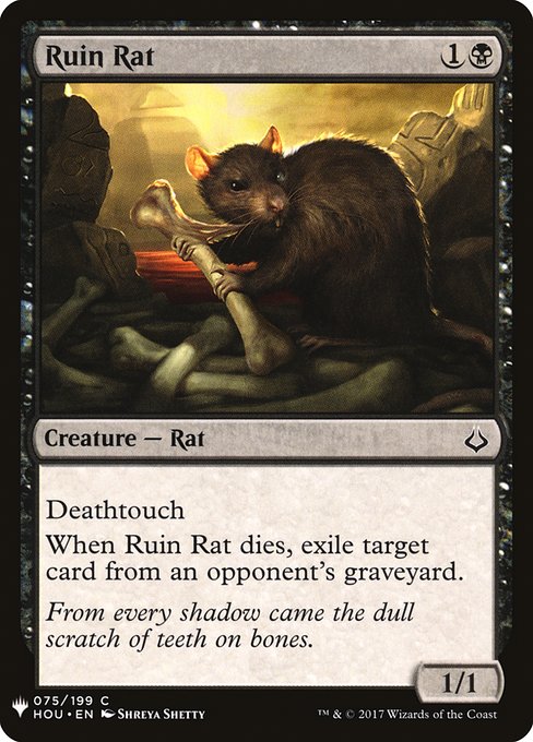 Ruin Rat from The List