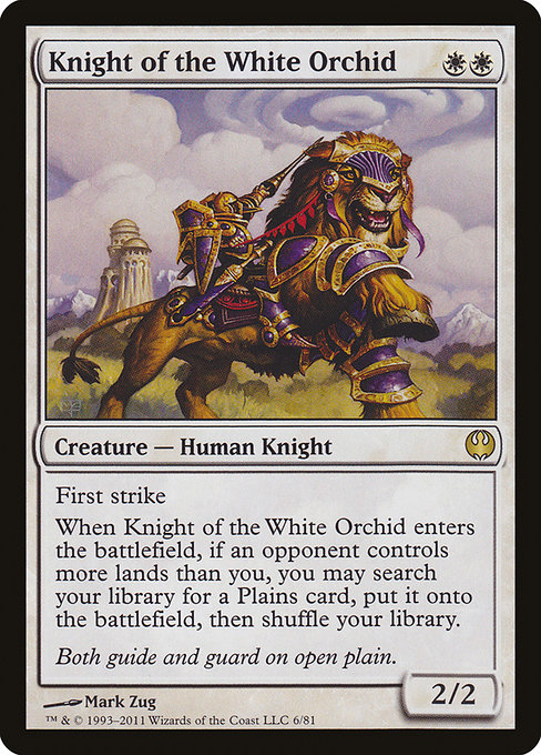 Knight of the White Orchid from Duel Decks: Knights vs. Dragons