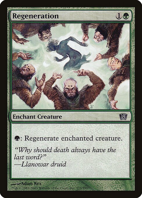 Regeneration from Eighth Edition
