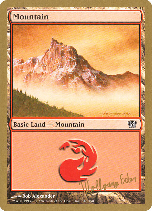 Mountain from World Championship Decks 2003