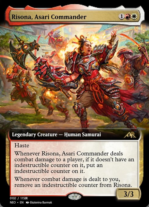 Risona, Asari Commander highlighted card art