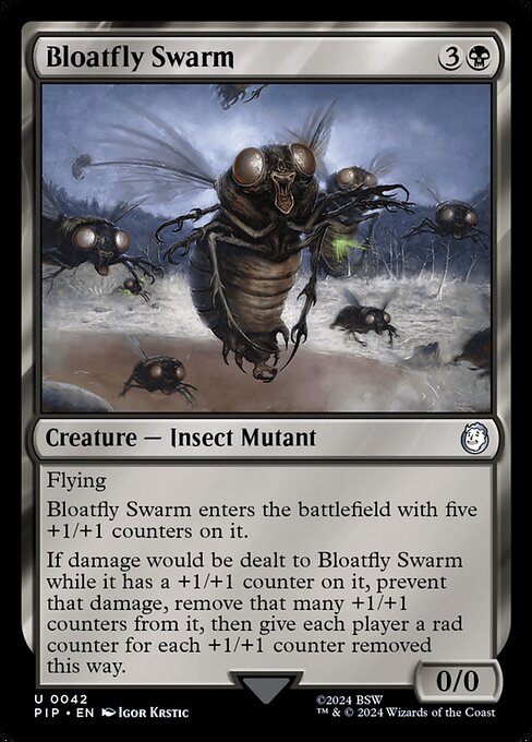 Bloatfly Swarm highlighted card art