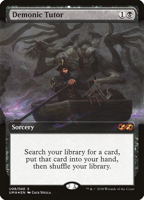 Demonic Tutor from Ultimate Box Topper