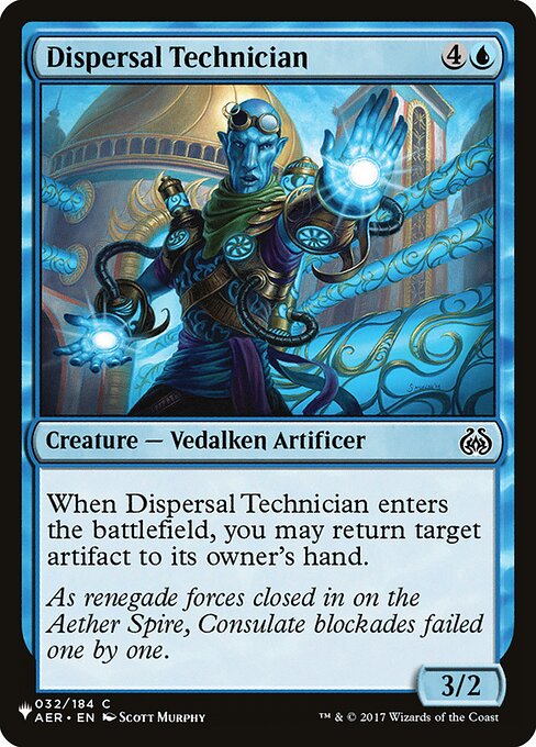 Dispersal Technician highlighted card art