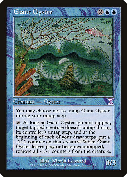 Giant Oyster highlighted card art