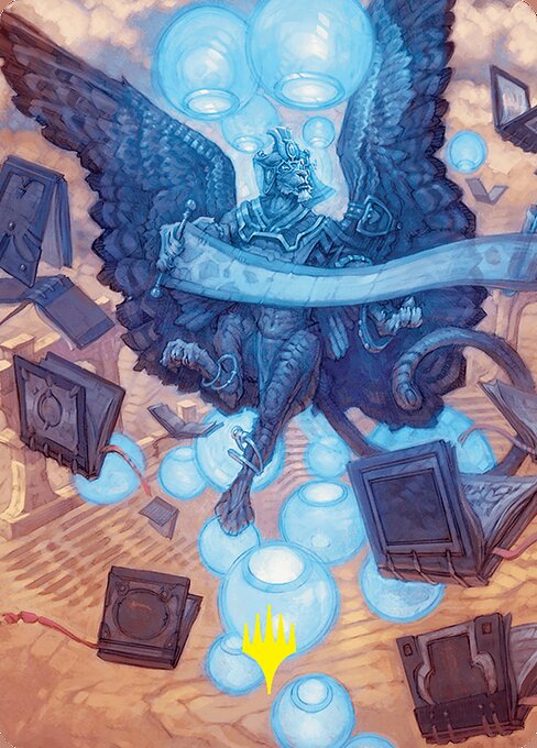 Sphinx of Forgotten Lore // Sphinx of Forgotten Lore highlighted card art