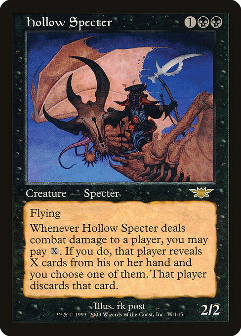 Hollow Specter highlighted card art