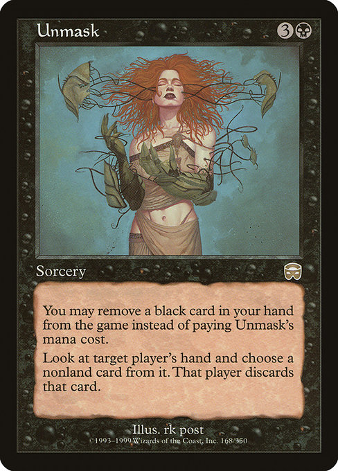 Unmask from Mercadian Masques