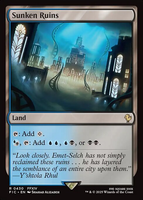 Sunken Ruins highlighted card art