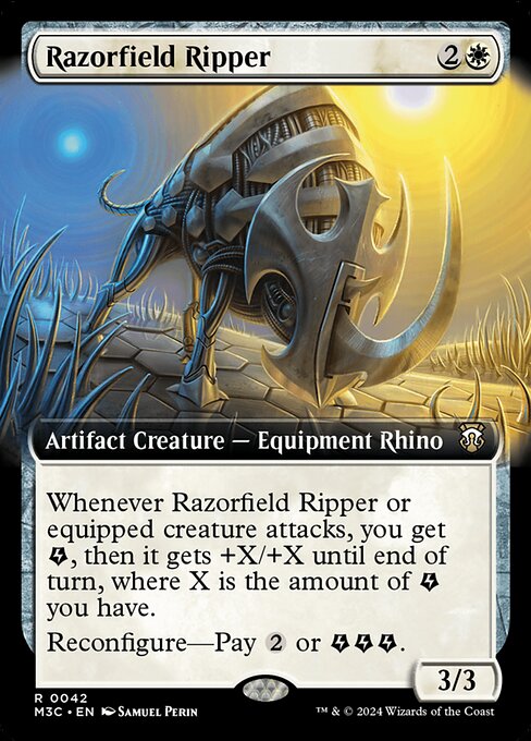 Razorfield Ripper highlighted card art