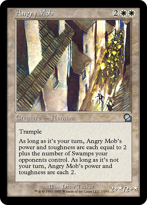 Angry Mob highlighted card art