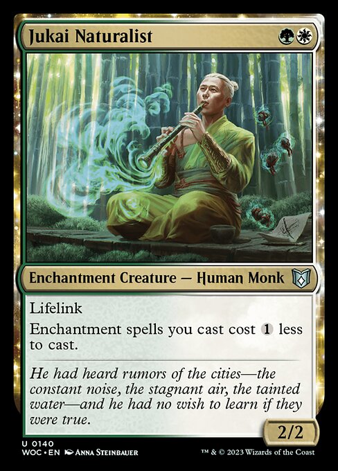 Jukai Naturalist highlighted card art