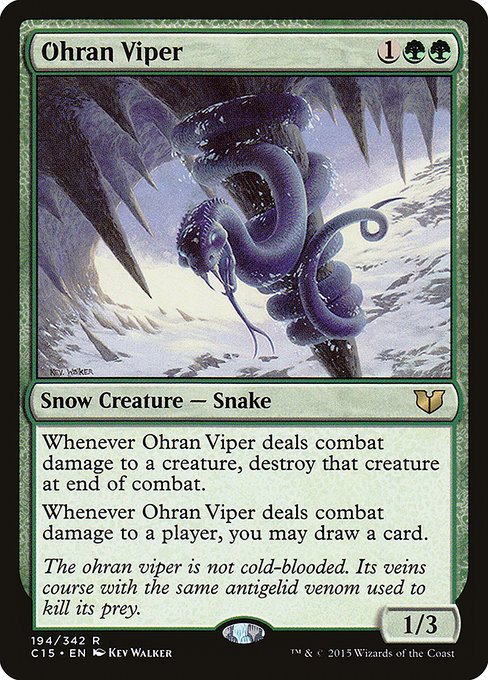 Ohran Viper highlighted card art